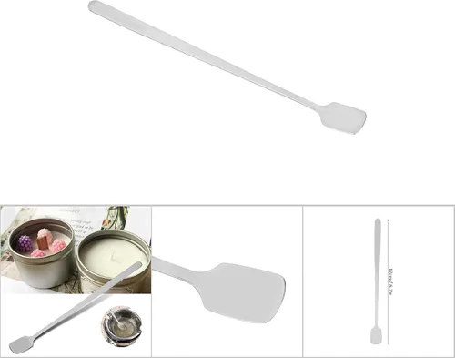 Miniatura 8 de Health Gear - Cuchara agitadora multifunción de acero inoxidable con mango largo en forma de lágrima, 1 pieza, 9.84 x 6.7 pulgadas