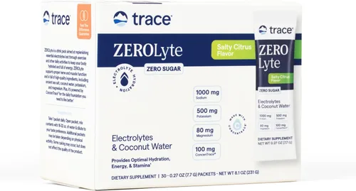 Miniatura 8 de Trace Minerals ZeroLyte Sabor a Sandía Salada - Mezcla de Bebida Electrolitos Libre de Azúcar - Apoya la Hidratación, Energía, Resistencia - Sal