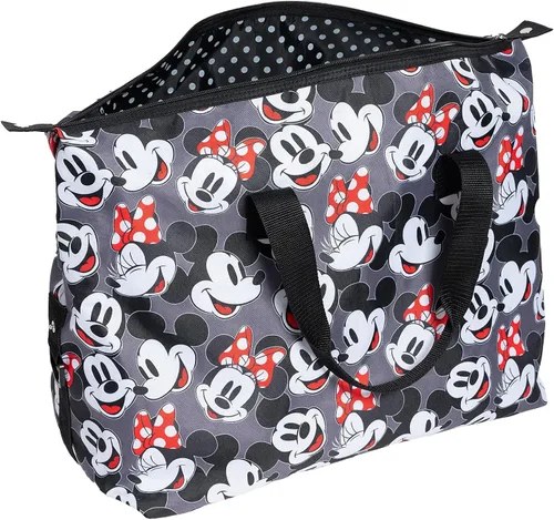 Miniatura 3 de Disney Tote Duffel Bag Mickey Mouse Friends All Over Print Weekender Travel