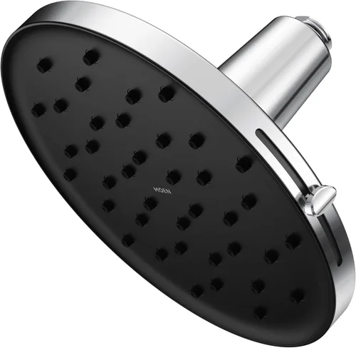 Miniatura 11 de Cabezal de ducha tipo lluvia Moen Verso de oro cepillado ajustable de 9 pulgadas con rendimiento ecológico de 1.75 gpm, 220R3EPBG