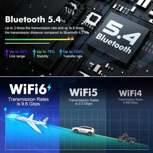 Miniatura 4 de Estéreo de coche Android 13 con pantalla táctil IPS de 9 pulgadas para Nissan Altima 2014-2018 con CarPlay inalámbrico y Android Auto 4+64GB Radio