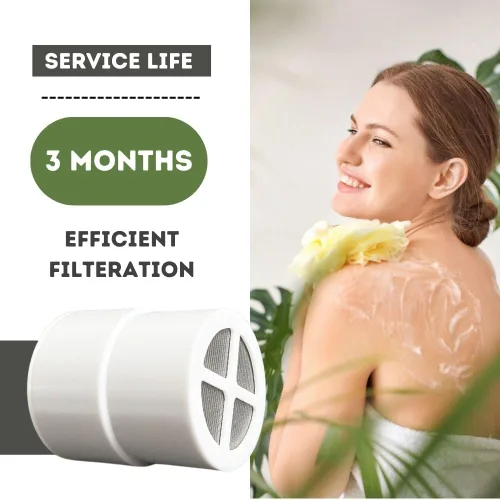 Miniatura 4 de The Jolie - Paquete de 2 filtros de ducha compatibles con el cabezal de ducha THE JOLIE, filtro de ducha KDF de 55 etapas, mejora la calidad
