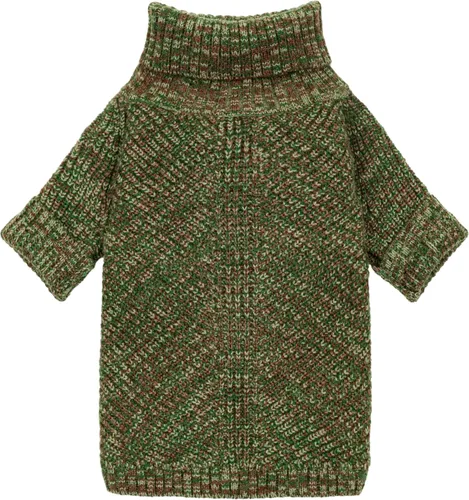 Miniatura 14 de Fitwarm - Suéter de cuello alto para perro, abrigo térmico de punto para mascotas, ropa de invierno para perros pequeños, ropa de gato, gris Gris