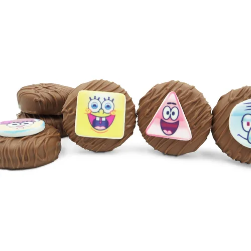 Miniatura 38 de Galletas de la marca Philadelphia Candies cubiertos por ambos lados de chocolate negro y con leche, y crema de cacahuete de la marca Nutter Butter