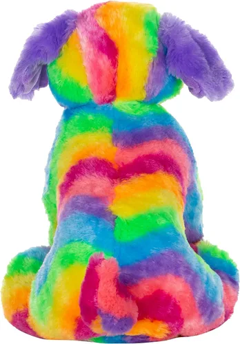 Miniatura 2 de MUOVE Animales de peluche para perros, juguete de peluche de cachorro arcoíris, lindo juguete de peluche colorido para niños, juguete de peluche