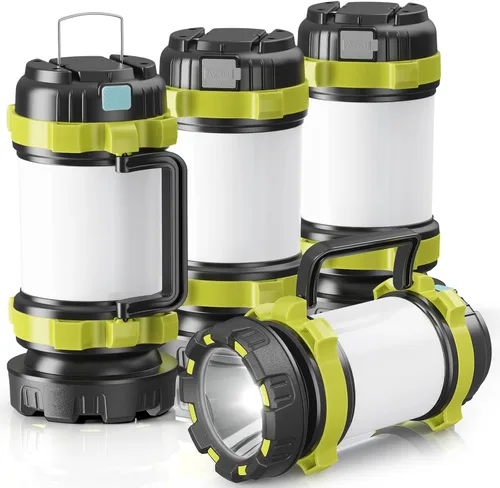 Miniatura 11 de AlpsWolf Linterna recargable, 6 modos, linterna de camping LED, linterna de campamento para corte de energía, linterna para el hogar, emergencia