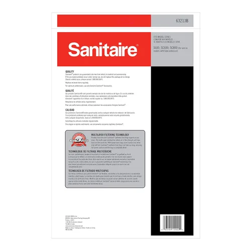 Miniatura 4 de Sanitaire TRADITION Aspiradora vertical comercial (SC684G rojo) + 5 bolsas de vacío estilo ST Sanitaire