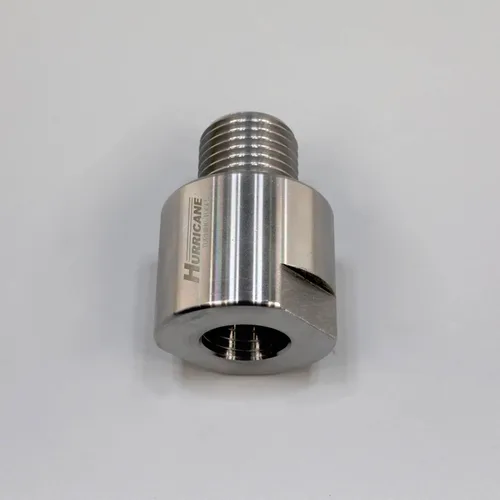 Miniatura 6 de Hurricane Turning Tools, Adaptador de husillo de cabezal para torno de madera, convierte husillo de 1 "x 8 TPI a 1 1/4" x 8 TPI