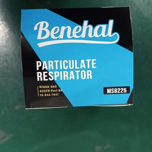 Miniatura 2 de benehal N95 Masks for Adults - NIOSH-Approved Individually Wrapped Reusable N95 Face Masks- 95% Filtration for Easy Breathing Negro 30p