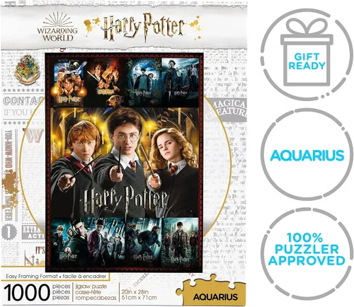 Miniatura 7 de AQUARIUS Collage de pósteres de película de rompecabezas de Harry Potter (rompecabezas de 1000 piezas) – Mercancía y coleccionables de Harry Potter