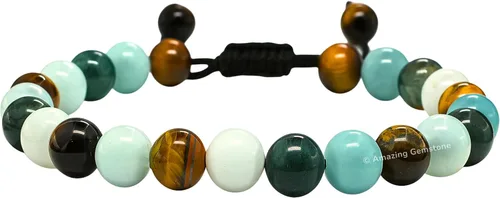 Miniatura 48 de Pulsera del zodiaco de cristales curativos