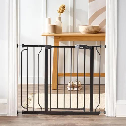 Miniatura 7 de Regalo Safety - Puerta para bebés de 29 a 38.5 pulgadas para puertas y parte inferior de escaleras, puerta de bebé montada a presión con puerta