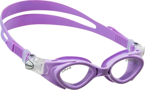 Miniatura 7 de Cressi Gafas de natación de silicona para niños de 3, 4, 5, 6, 7 CRAB fabricado en Italia por calidad desde 1946 Lima/Blanco