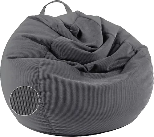 Miniatura 23 de LPMOERA Funda para Silla Puf de Almacenamiento de Animales de Peluche (Sin Relleno) Para Niños y Adultos. Camas Perezosas para Mascotas