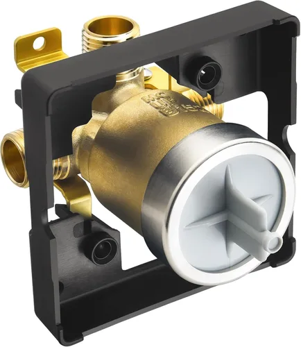 Miniatura 12 de RJDIBAN Válvula de ducha para Delta R10000-UNBX, conexión de 4 puertos de 1/2 pulgada, 1 paquete, kit de válvula R10000 compatible con Delta