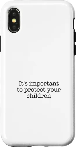 Miniatura 5 de iPhone XR It's important to protect your children Case