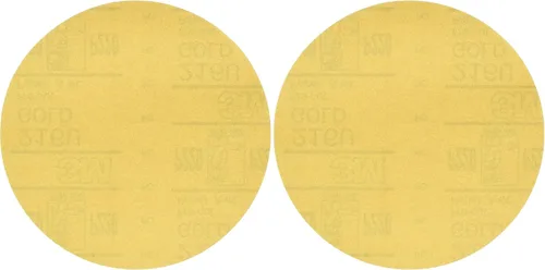 Miniatura 14 de 912 Hookit disco de arena P5A de 3" color oro de 3M, P400, 6, Dorado