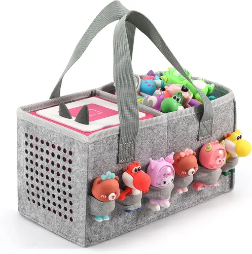 Miniatura 15 de Estuche de transporte para Tonies Starter Set y bolsa de almacenamiento para la figura Tonies, bolsa de mano para el hogar al aire libre