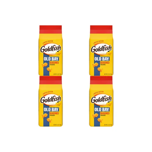 Miniatura 10 de Goldfish Mega Bites Galletas de Queso Cheddar Fuerte, Bolsa de 5.9 Oz