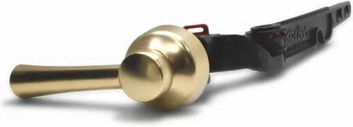 Miniatura 8 de Korky 6081BP Strongarm Palanca de tanque universal para adaptarse a inodoros de montaje delantero, lateral, izquierdo y derecho, acabado de bronce