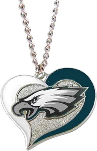 Miniatura 16 de Collar con colgante de corazón en espiral de la NFL - Joyería de regalo para mamá, esposa, hermana, hija, mejor amiga - Regalo ideal