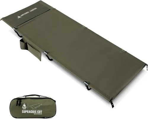 Miniatura 12 de ONETIGRIS SUPRAGRIS Cama de Campamento, Soporte de Hasta 400lbs, Cama Plegable Ligera y Cómoda para Acampar, Senderismo, Mochilero, Viajes, Viajes