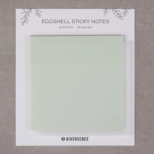 Miniatura 8 de DiverseBee 50 hojas de notas adhesivas transparentes pastel, pestañas adhesivas transparentes de 3 x 3 pulgadas, banderas de página translúcidas