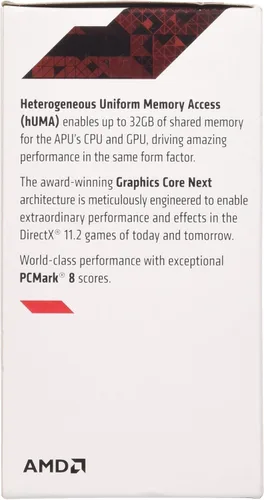 Miniatura 4 de AMD AMD A10 7800 FM2+ Box R7 Series Graphics 3.9 4 Socket FM2+ AD7800YBJABOX