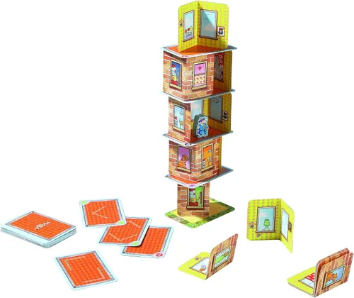 Miniatura 4 de Haba Rhino Hero, un heroico juego de cartas para niños de 5 años en adelante, triple ganador de premios