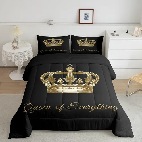 Miniatura 24 de jejeloiu Juego de ropa de cama Queen y King, juego de edredón de panal para niños, niñas, adolescentes, decoración de habitación, edredón Multi 07