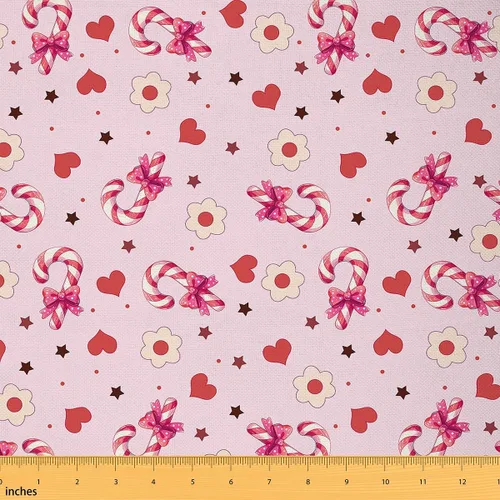 Miniatura 17 de Feelyou The Yard - Tela de flores Groovy de 2 yardas para niños, tela de tapicería floral retro para sillas para niños, niñas, adolescentes, flores