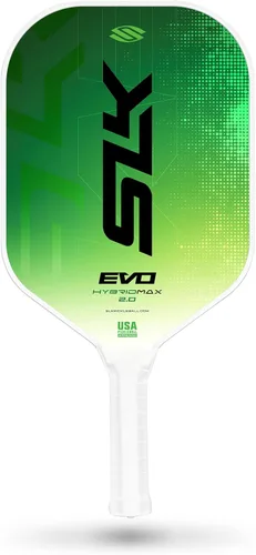 Miniatura 11 de Selkirk Sport SLK Evo Pickleball Paletas Evo Power, control e híbrido Pala de pickleball de fibra de vidrio o fibra de carbono Control Púrpura