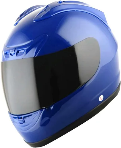 Miniatura 3 de 1Storm Nuevo Casco de Motocicleta de Cara Completa JH901 Negro Mate + Un Escudo Transparente Adicional: JH901