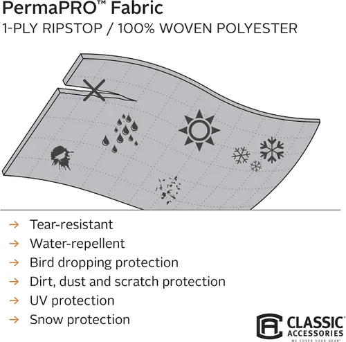 Miniatura 10 de Classic Accessories Over Drive PermaPRO - Cubierta para autocaravana Clase B, se adapta a caravanas de 23 a 25 pies