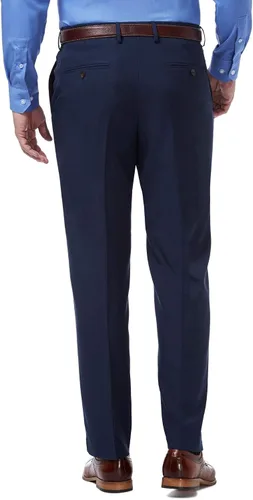Miniatura 3 de Haggar Mens Premium Comfort Classic Fit Flat Front Dress Pants - Regular and Big and Tall Sizes
