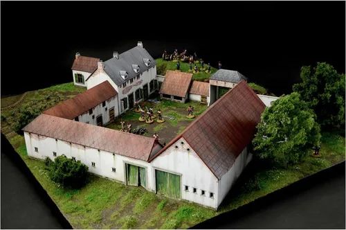 Miniatura 2 de Italeri 6197 Waterloo 1815 La Haye Sainte Diorama escala 1/72