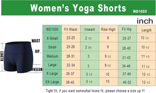 Miniatura 6 de CADMUS Womens 5 2 High Waist Stretch Athletic Workout Shorts with Pocket
