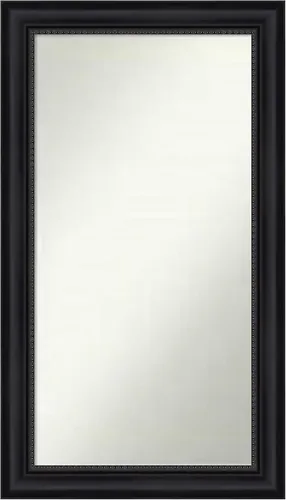 Miniatura 168 de Amanti Art Espejo personalizado, espejo de baño negro Astor, espejo de pared o espejo de tocador de baño sobre el fregadero (25 x 25 pulgadas)