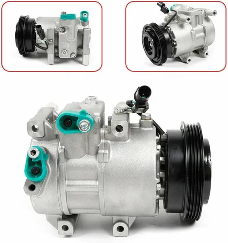 Miniatura 2 de Compresor de aire acondicionado con embrague, compresor de CA y embrague de A/C, control de clima y refrigeración del motor y A/C con embrague CO
