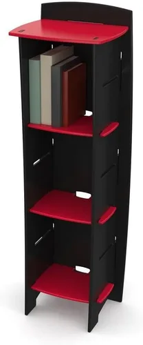 Miniatura 5 de Legaré Furniture Estantería de 3 niveles para muebles infantiles, organizador de almacenamiento con estantes ajustables para dormitorio de niños