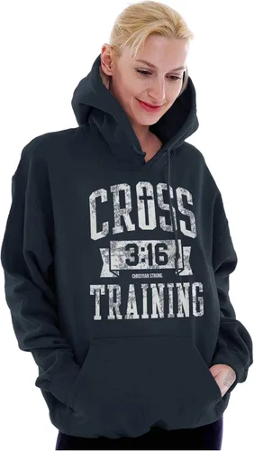 Miniatura 3 de Brisco Brands Cross Training 316 Christian Sudadera con capucha para mujer y hombre