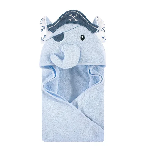 Miniatura 15 de Hudson Baby Toalla unisex de algodón con capucha con cara de animal para bebé, abeja amarilla, talla única Amarillo Bee