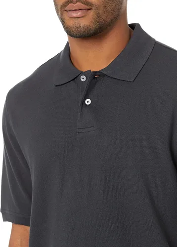 Miniatura 3 de Tienda Essentials Polo de piqué de algodón de corte regular para hombre (disponible en tallas grandes y altas)