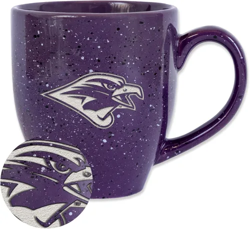 Miniatura 338 de Rico Industries NCAA Virginia Tech Hokies Maroon - Taza de café de cerámica grabada con láser, color del equipo, 16 onzas