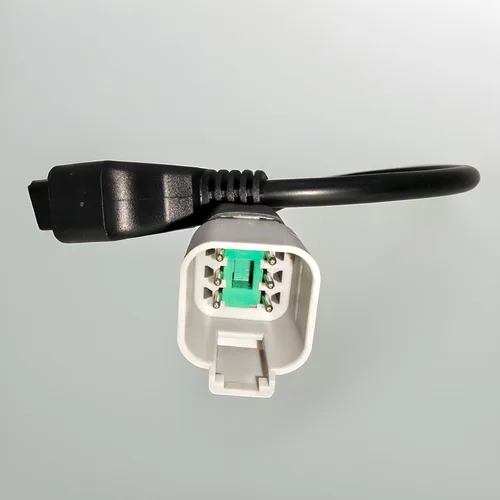 Miniatura 7 de Cable adaptador OBD2 de 6 pines a 16 pines para BRP y CAN-AM, conector de herramienta de diagnóstico para motocicletas, compatible con CAN-AM
