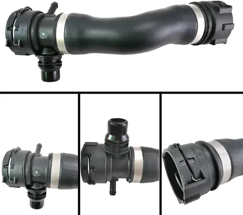 Miniatura 3 de Manguera de Radiador Superior e Inferior del Motor, Tubo de Manguera de Agua Refrigerante + Conjunto de Manguera de Línea de Ventilación del Tanque