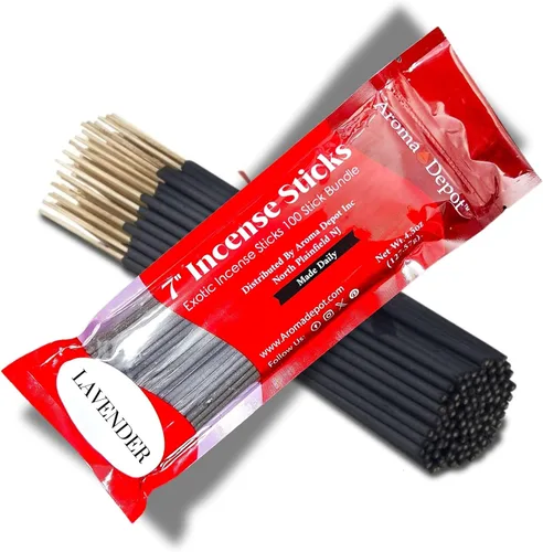 Miniatura 65 de Aroma Depot Dragon's Blood - Varitas de incienso de 7 pulgadas, 85 unidades, 7 pulgadas cada una, quema de 35 a 45 minutos, fragancia exótica