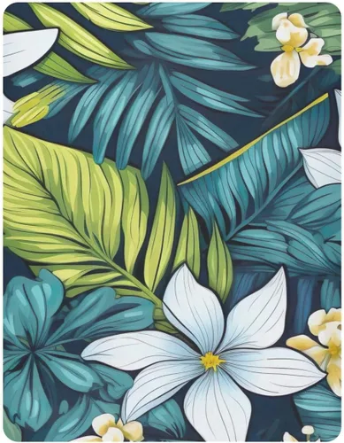 Fitted Crib Sheets Tropical Palm Leaf Mini Crib Sheets for Boy & Girl Toddler Mattress Sheets Playard Sheet 21216115