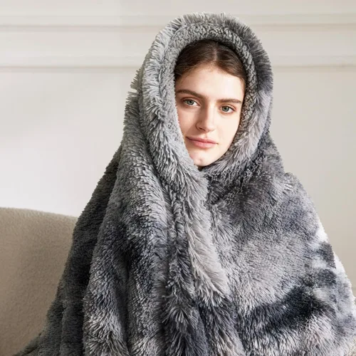 Miniatura 8 de Bedsure GentleSoft Manta de Tiro de Piel Sintética Esponjosa y Suave para Sofá, Forro Polar Sherpa Suave Regalos Acogedores para Mujeres, Manta