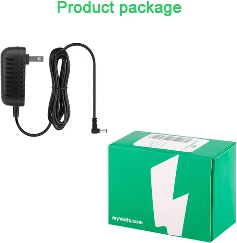 Miniatura 3 de MyVolts Adaptador de fuente de alimentación de 9 V compatible con teclado Casio CTK-3000 - Enchufe de EE. UU